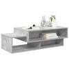 vidaXL Table basse Gris b&eacute;ton 105 x 50 x 32,5 cm Bois d'ing&eacute;nierie