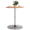 vidaXL Table de bar Ø60x89,5 cm bois massif de hêtre