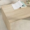 vidaXL Table basse Ch&ecirc;ne Sonoma 95 x 50 x 34 cm Bois d'ing&eacute;nierie