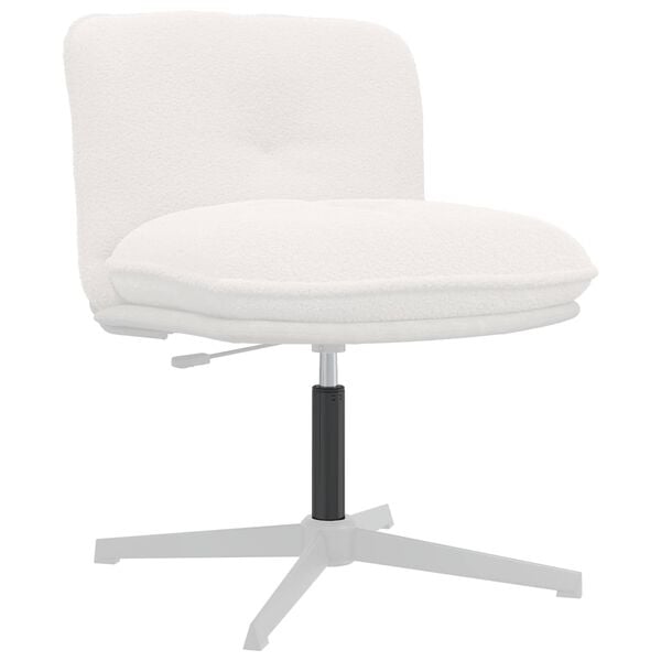 vidaXL Cylindre &agrave; gaz de chaise de bureau Noir 15,5 cm Fer