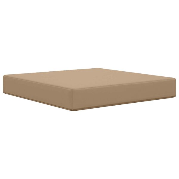 vidaXL Coussin de canap&eacute; d'ext&eacute;rieur 3 pcs Taupe Polyester