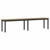 vidaXL banc Ch&ecirc;ne artisanal 200 x 35 x 45 cm Bois d'ing&eacute;nierie