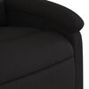 vidaXL Fauteuil inclinable &eacute;lectrique Noir Tissu