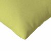 vidaXL Coussins de canapé 2 pcs Vert clair 200 x 40 cm tissu