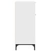 vidaXL Cabinet de salle de bain avec stockage Blanc 39.5 x 36 x 88 cm