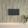 vidaXL Panneaux muraux Aspect bois Gris PVC 2,06 m&sup2;
