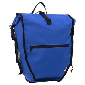 vidaXL Sac à vélo Bleu 32,5 x 17 x 57 cm Polyester