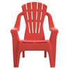vidaXL Chaises de jardin pour enfants lot de 2 rouge 37x34x44 cm PP