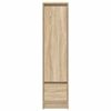 vidaXL Buffet haut ch&ecirc;ne sonoma 29,5x34x119,5 cm bois d'ing&eacute;nierie