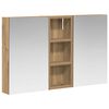 vidaXL Ensemble de Meubles de Salle de Bain 3 pc 80 x 10,5 x 50 cm