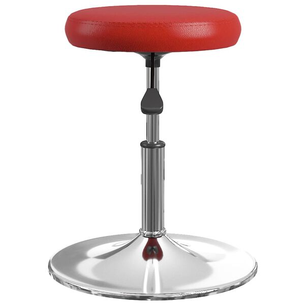 vidaXL Tabouret de bar Rouge bordeaux Similicuir