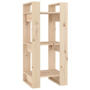 vidaXL Biblioth&egrave;que/S&eacute;parateur de pi&egrave;ce 41x35x91 cm Pin massif