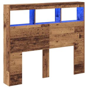 vidaXL T&ecirc;te de lit Bois ancien Bois d'ing&eacute;nierie