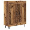 vidaXL Haut Armoire Bois Ancien 69,5 x 34 x 180 cm Bois d'ing&eacute;nierie