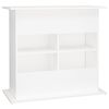 vidaXL Support pour aquarium blanc 81x36x73 cm bois d'ing&eacute;nierie