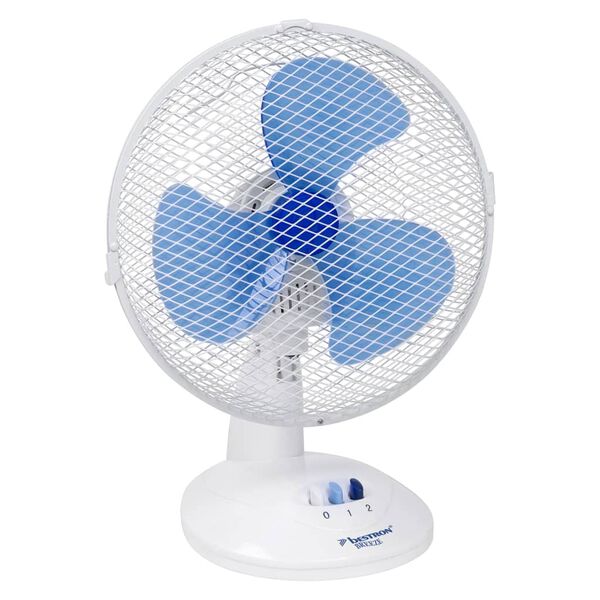 Bestron Ventilateur de bureau 27 cm Blanc DDF27W