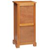 vidaXL Commode Naturel 45 x 35 x 100,5 cm Bois de Mahogany Massif