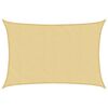 vidaXL Voile d'ombrage sable 4,5x3,5 m 100 % polyester oxford
