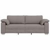 vidaXL Canap&eacute; Taupe Dimensions globales: 219 x 80 x 80 cm (l x P x H)