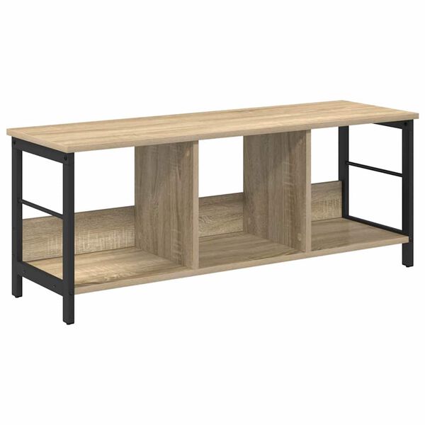 vidaXL &Eacute;tag&egrave;re Ch&ecirc;ne Sonoma 102 x 32 x 40,5 cm Bois d'ing&eacute;nierie