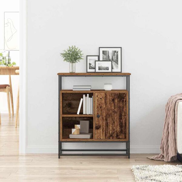 vidaXL Buffet Bois ancien 69 x 35 x 80 cm Bois d'ing&eacute;nierie