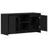vidaXL Meuble TV Ch&ecirc;ne noir 102 x 37,5 x 52,5 cm Bois d'ing&eacute;nierie