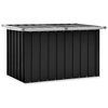 vidaXL Bo&icirc;te de rangement de jardin Anthracite 109x67x65 cm