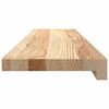 vidaXL Appuis de fen&ecirc;tre 2 pcs non trait&eacute; 90x20x2 cm bois ch&ecirc;ne massif