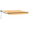 vidaXL Auvent r&eacute;tractable Sable 3 x 2,5 m 100% Polyester et Aluminium