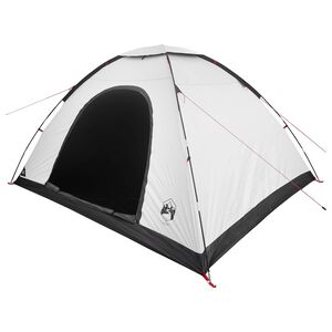 vidaXL Tente de camping avec toit Blanc Occultant 335 x 275 x 180 cm