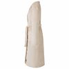 vidaXL Robe de bain sans capuche Beige xl Flanelle