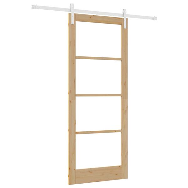 vidaXL Porte coulissante ORKDAL Naturel 86 x 211 cm