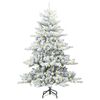 vidaXL Sapin de Noël Artificiel à Branches Articulées 150 cm PVC