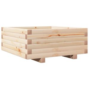 vidaXL Jardini&egrave;re 60x60x26,5 cm bois de pin massif