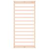 vidaXL Cadre de lit sans matelas 75x190 cm bois massif
