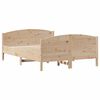 vidaXL Cadre de lit sans matelas 140x200 cm bois massif de pin