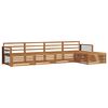 vidaXL Ensemble de canap&eacute;s d'ext&eacute;rieur 5 pc Naturel