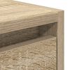 vidaXL Tables de chevet murales 2 pcs ch&ecirc;ne sonoma 38x34x40 cm