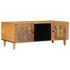vidaXL Table basse Naturel 100 x 54 x 40 cm Bois de mangue massif