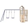 vidaXL Aire de jeux d'ext&eacute;rieur bois de pin massif