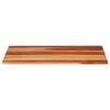 vidaXL Dessus de table bois massif d'acacia 15-16 mm 60x80 cm