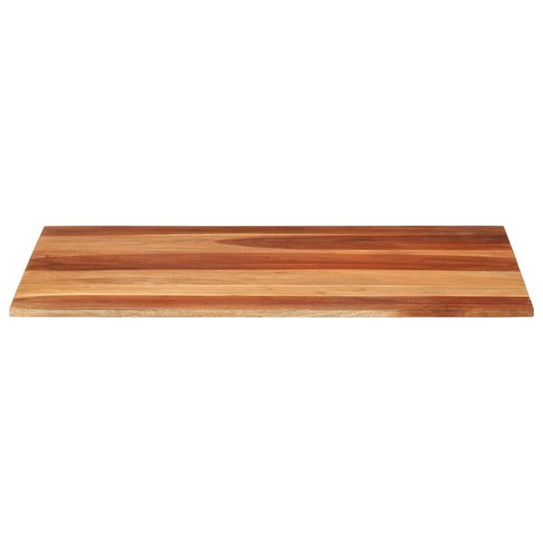 vidaXL Dessus de table bois massif d'acacia 15-16 mm 60x80 cm