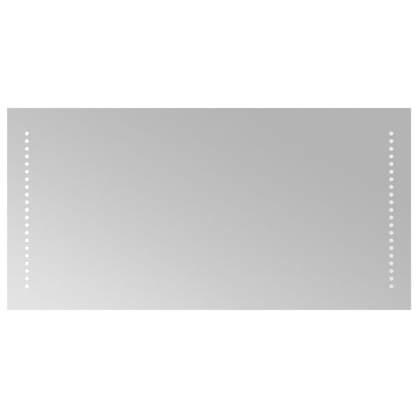 vidaXL Miroir de salle de bain &agrave; LED 40x80 cm