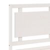 vidaXL Cadre de lit extra long sans matelas 160x210 cm bois massif