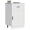 vidaXL Armoire de cuisine Porto blanc bois d'ing&eacute;nierie