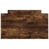 vidaXL Cadre de lit sans matelas ch&ecirc;ne fum&eacute; 90x200 cm