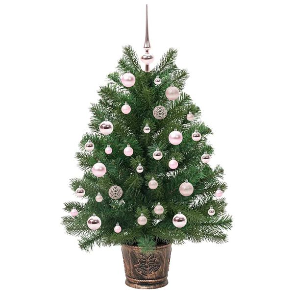 vidaXL Sapin de Noël artificiel avec 150 LED Vert 95 cm PE et PVC