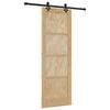 vidaXL Porte coulissante ORKDAL Naturel 73,5 x 211 cm