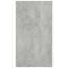 vidaXL Bibliothèque/Buffet Gris béton 50x25x80 cm Bois d’ingénierie
