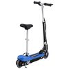 vidaXL Trottinette &eacute;lectrique avec si&egrave;ge 120 W Bleu